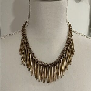Elegant Gold Statement Necklace